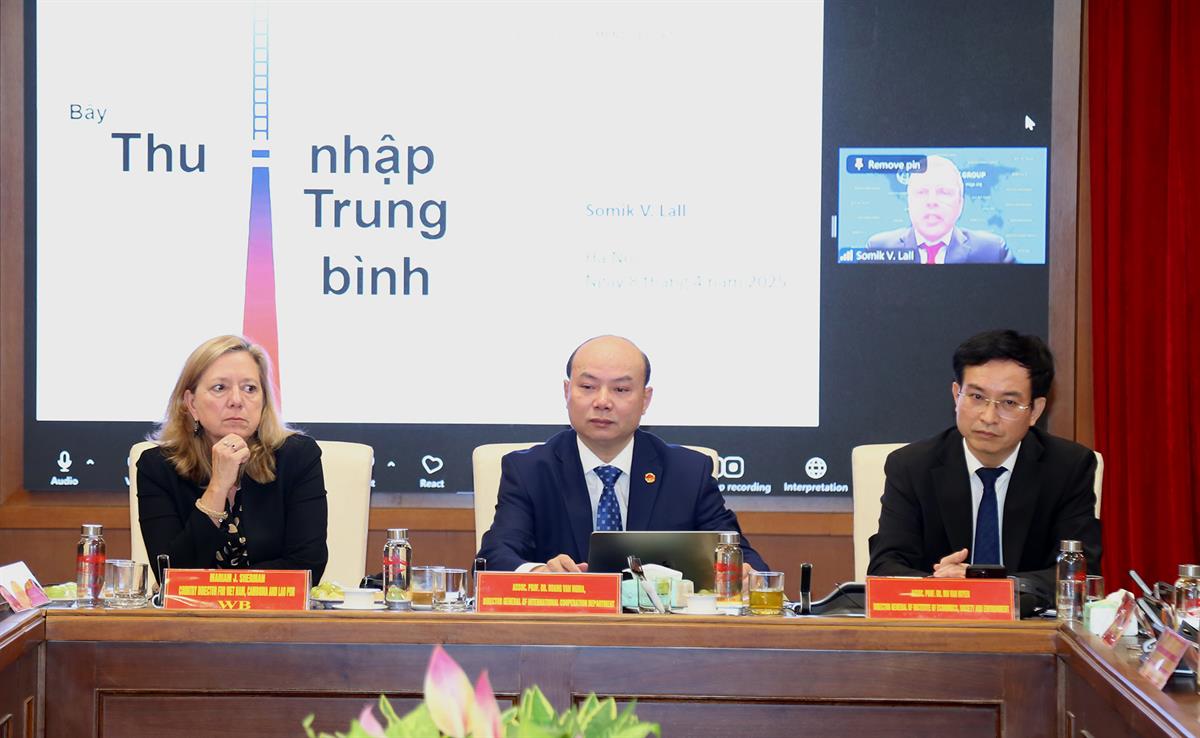 Seminar to present World Development Report 2024: The Middle-Income Trap 