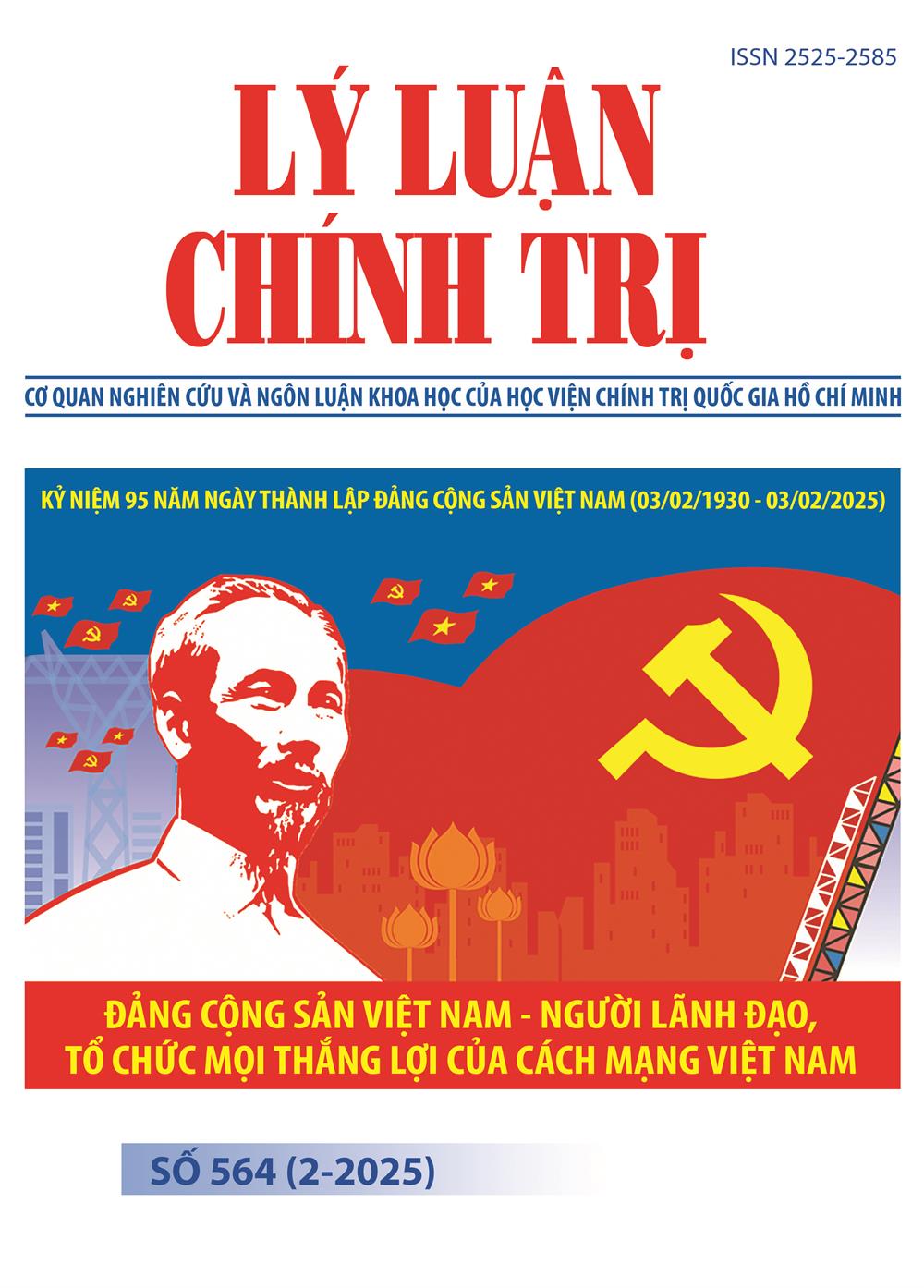 Mục lục Tạp chí Lý luận chính trị, số 564 (2-2025)