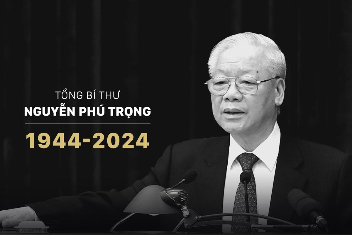 Thông báo về việc dự lễ viếng Tổng Bí thư Nguyễn Phú Trọng